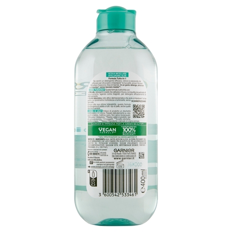 Garnier SkinActive Acqua Micellare Hyaluronic Aloe, 400ml
